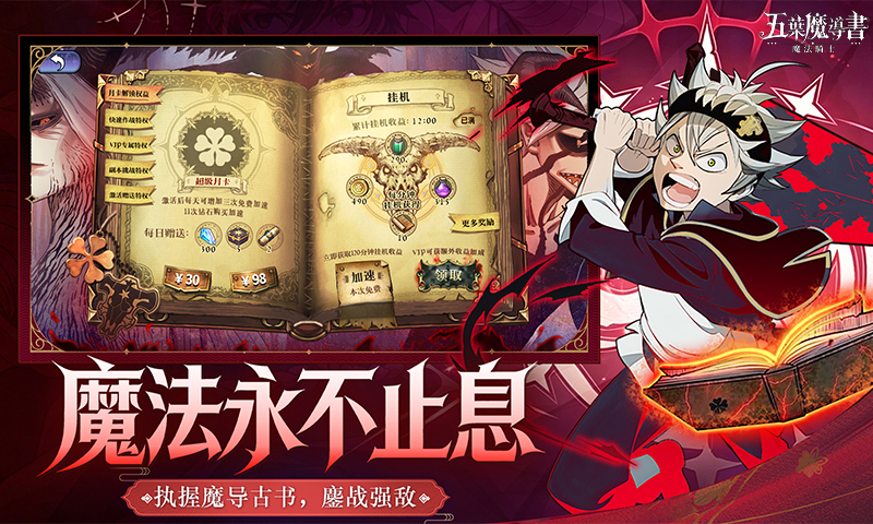 五葉魔導書：魔法騎士