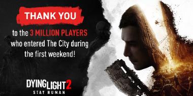 《消逝的光芒2》首周玩家数量达300万