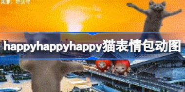 happy猫表情包分享 happyhappyhappy猫表情包动图