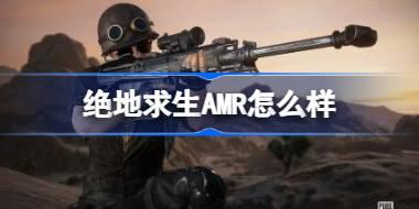 绝地求生AMR怎么样 绝地求生AMR狙击枪介绍