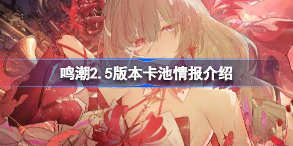 鸣潮2.5版本卡池情报介绍 鸣潮2.5版本卡池有哪些情报