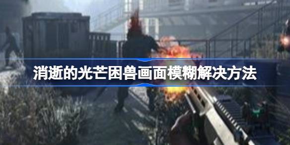 消逝的光芒困兽贴图不清晰怎么办 消逝的光芒困兽画面模糊解决方法