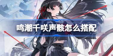 鸣潮千咲声骸怎么搭配 鸣潮千咲声骸推荐