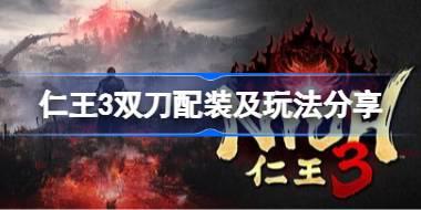 仁王3双刀怎么玩 仁王3双刀配装及玩法分享