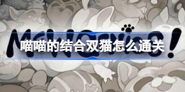 喵喵的结合双猫怎么通关 喵喵的结合双猫通关思路