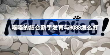 喵喵的结合新手发育与BOSS怎么打 喵喵的结合新手发育与BOSS打法思路