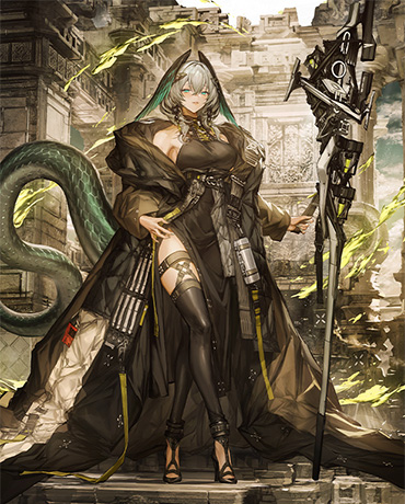 《明日方舟》霍尔海雅恒久祭礼皮肤